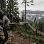 bol d'air la bresse : harnais et tyrolienne en forêt vosgienne