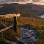 Plus belle randonnée vosges : sentier vers le Hohneck et crêtes, golden hour