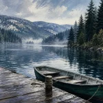 Visiter les Vosges en 3 jours : lac de Gérardmer et barque en brume