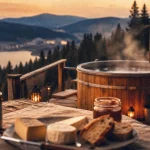 week end insolite vosges : bain nordique privatif chauffé