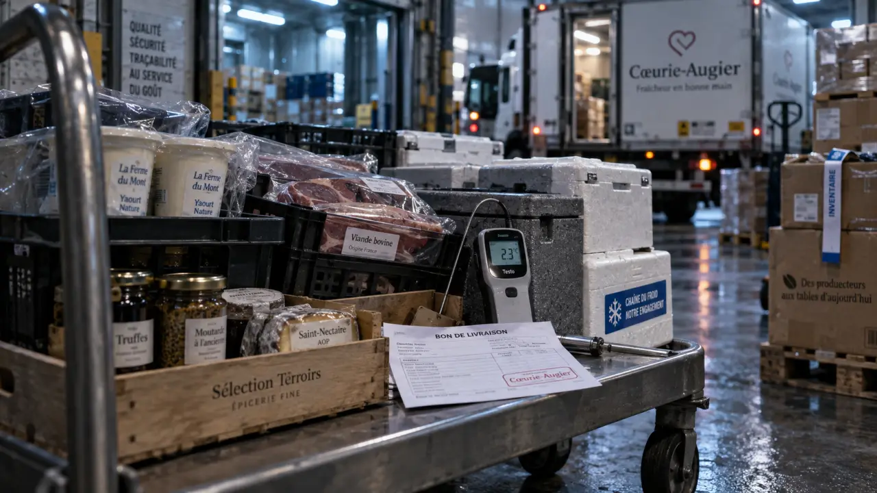 Cleurie Augier : livraison produits frais pro Grand Est