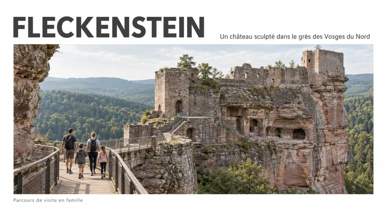 Château de Fleckenstein en famille, château à visiter en Alsace