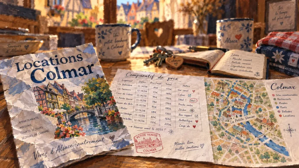 Location de vacances à Colmar : décembre coûte plus de deux fois le prix de mars