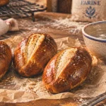 Pain alsacien : Mauricettes dorées au bain bicarbonaté