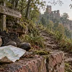 Randonnée 2 jours Vosges du Nord : grès rose, château et sentier
