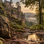 Randonnée 3 jours Vosges du Nord : grès rose et châteaux en forêt