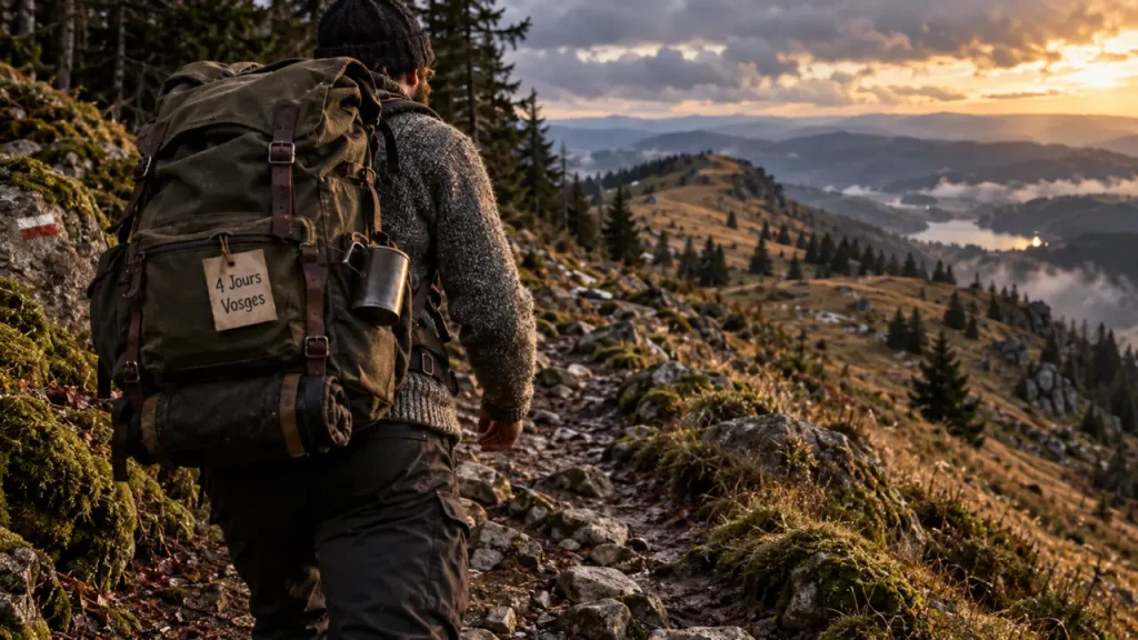 Randonnée 4 jours Vosges : crêtes, lacs et sentier