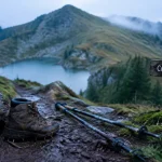 Randonnée hautes vosges : chaussures, crête et lac glaciaire