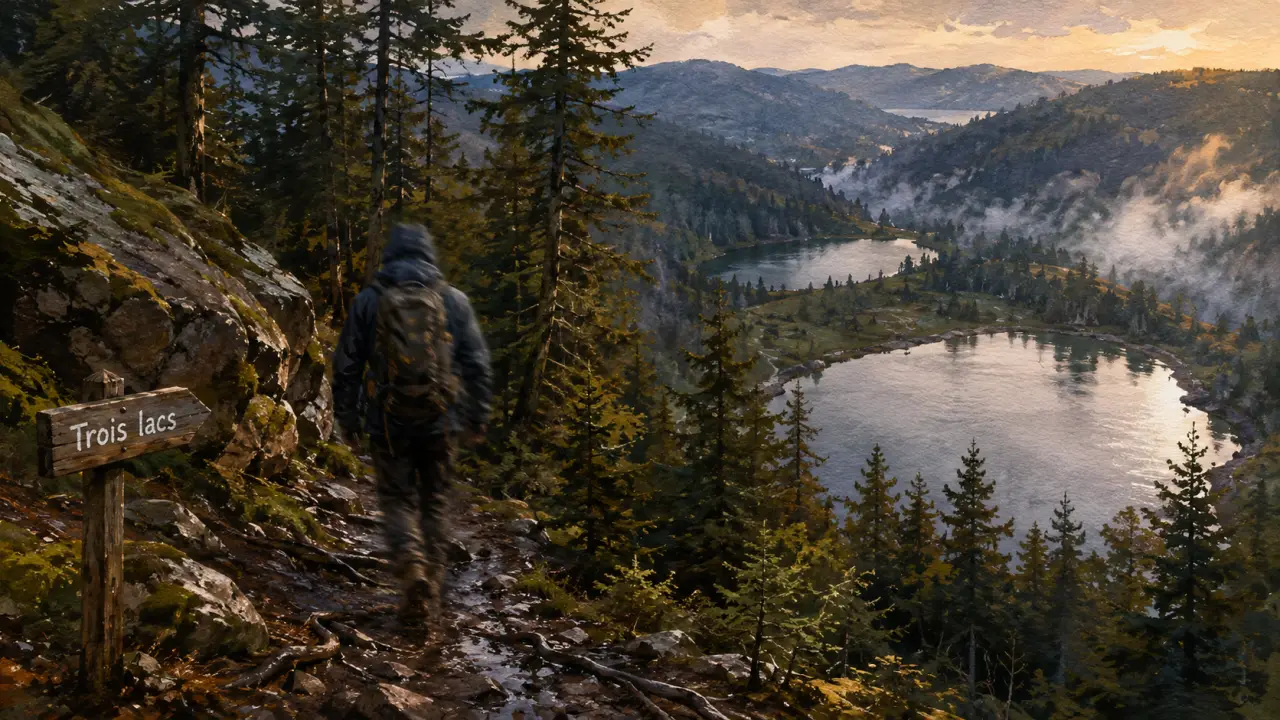 Randonnée des trois lacs vosges : Lac Blanc, Lac Noir et Forlet