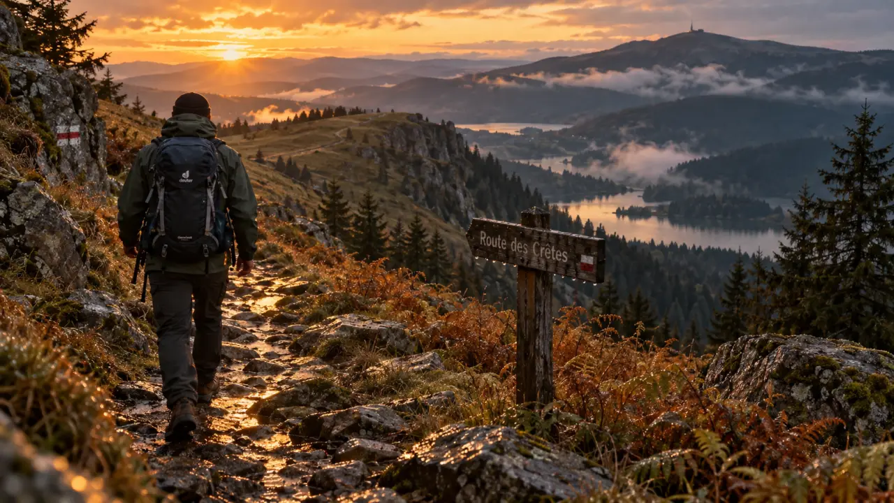 Randonnée vosges 5 jours sur la Route des Crêtes, lacs et refuges