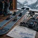 Ski rando : matériel léger, DVA, pelle et sonde prêts