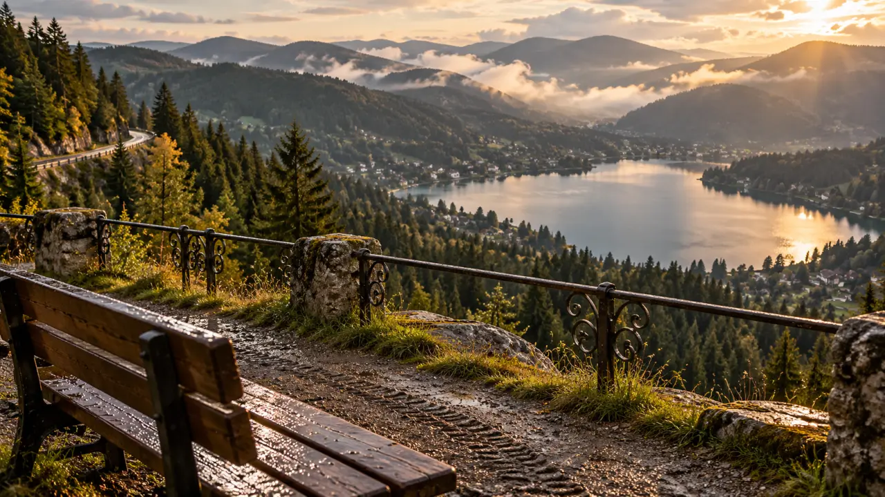 Belvédère des Vosges : lac et crête à visiter