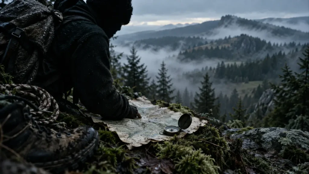 Randonnée parc naturel du ballon des vosges : crêtes en brume