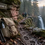 Randonnée vosges proche strasbourg : sentier vers le Mont Sainte-Odile, forêt et rochers